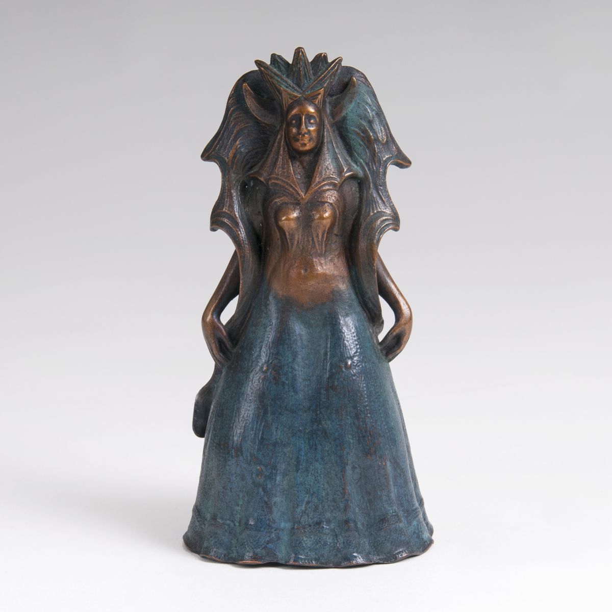 Bronze-Skulptur 'Königin der Nacht'