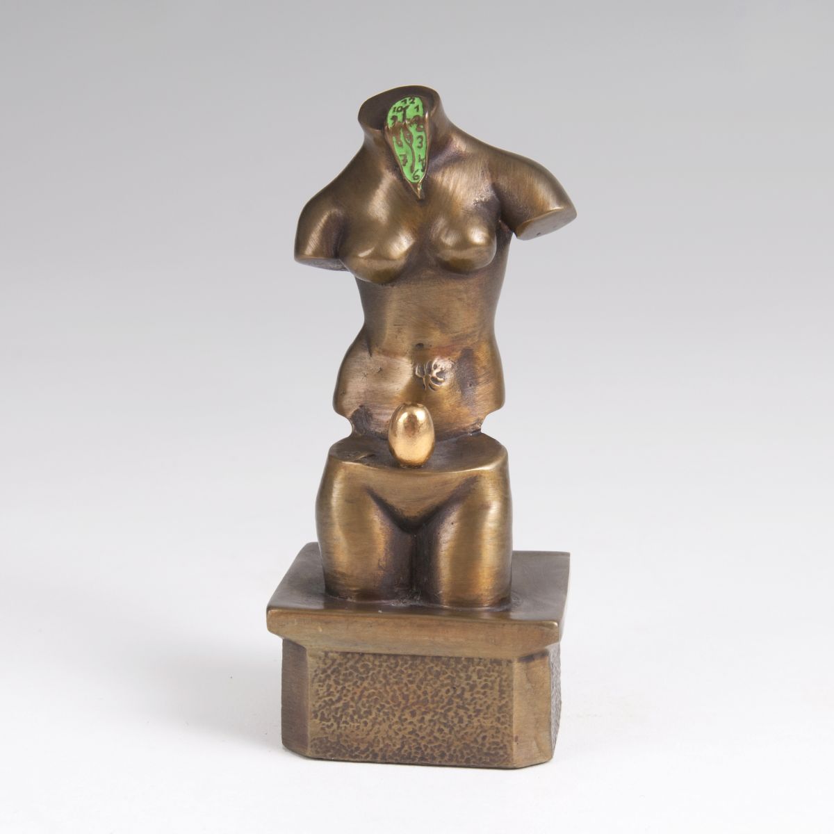 A small Bronze Sculpture 'Venus Spatiale'