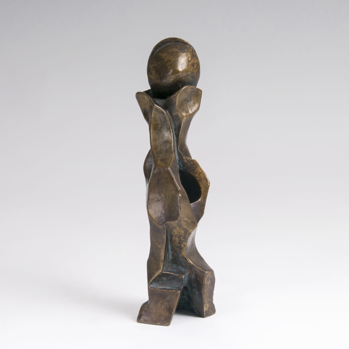 Moderne Bronze-Skulptur