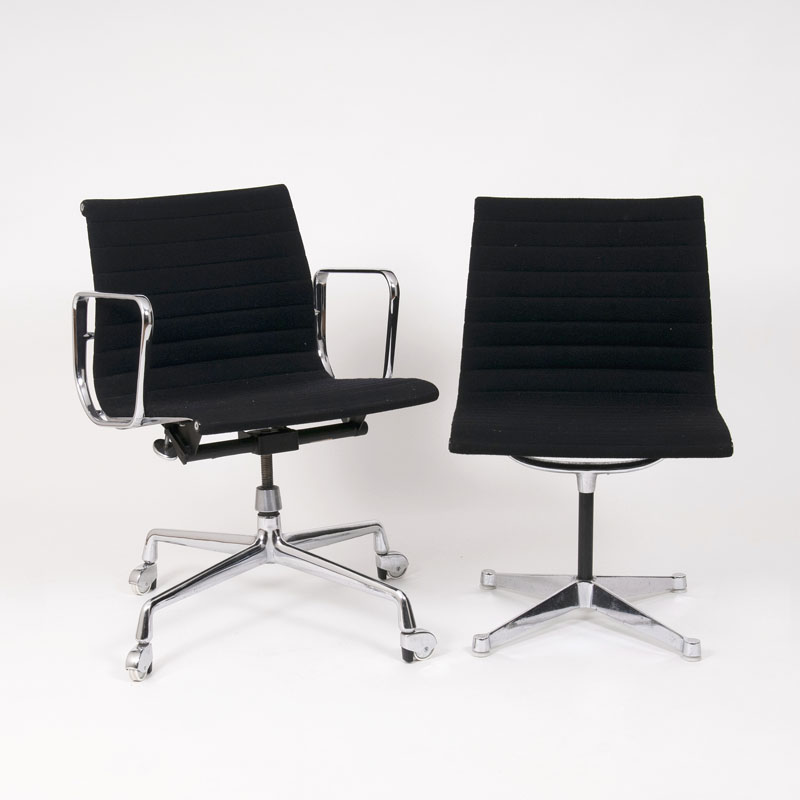 Zwei Vintage Aluminium Chairs