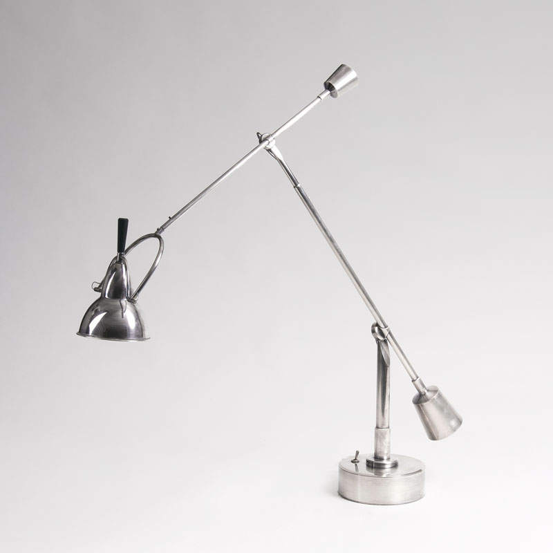 A Buquet Swivel Table Lamp in Bauhaus Style