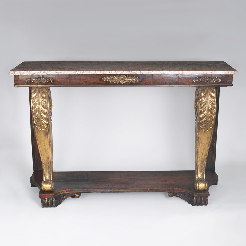 An elegant Empire Console Table