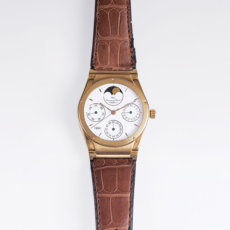 A gentlemen's wristwatch 'Ingenieur Perpetuel with calendar'