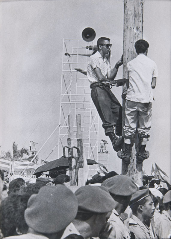 Manifestation in Cuba