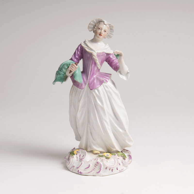 A rare porcelain figure 'Tailor'