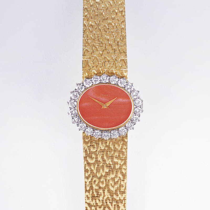 A Vintage lady's wristwatch with diamonds