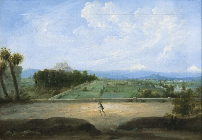 Mexican Landscape with Castle