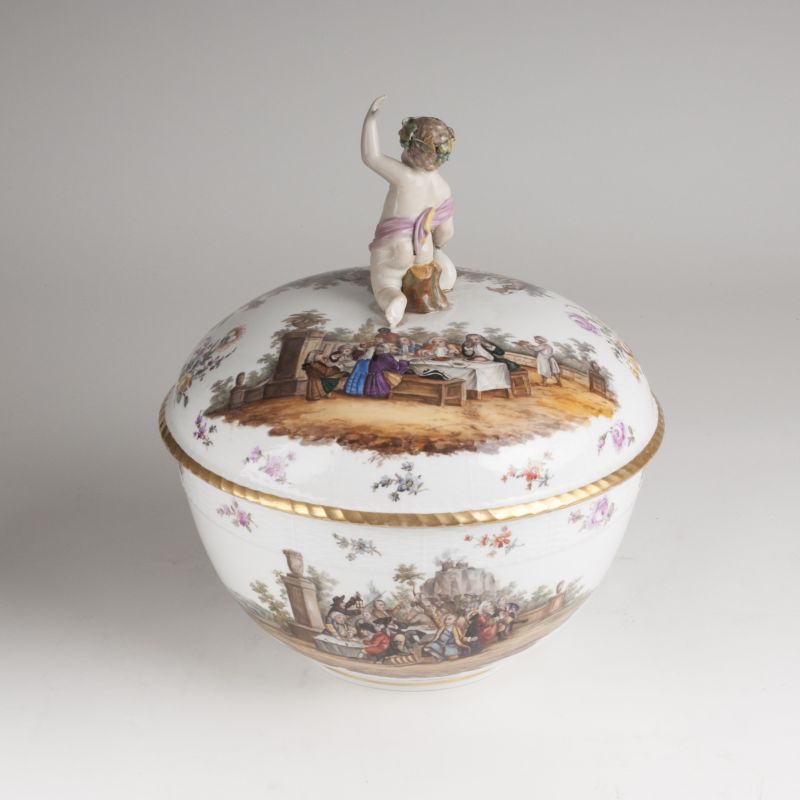 A Magnificent Berlin Tureen with Scenes after Hogarth - image 2