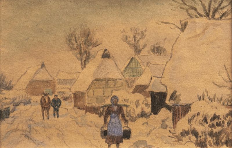 Snowy Village