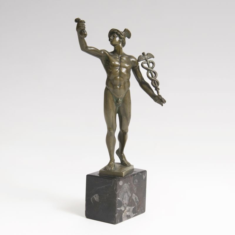 Bronze-Skulptur 'Hermes'