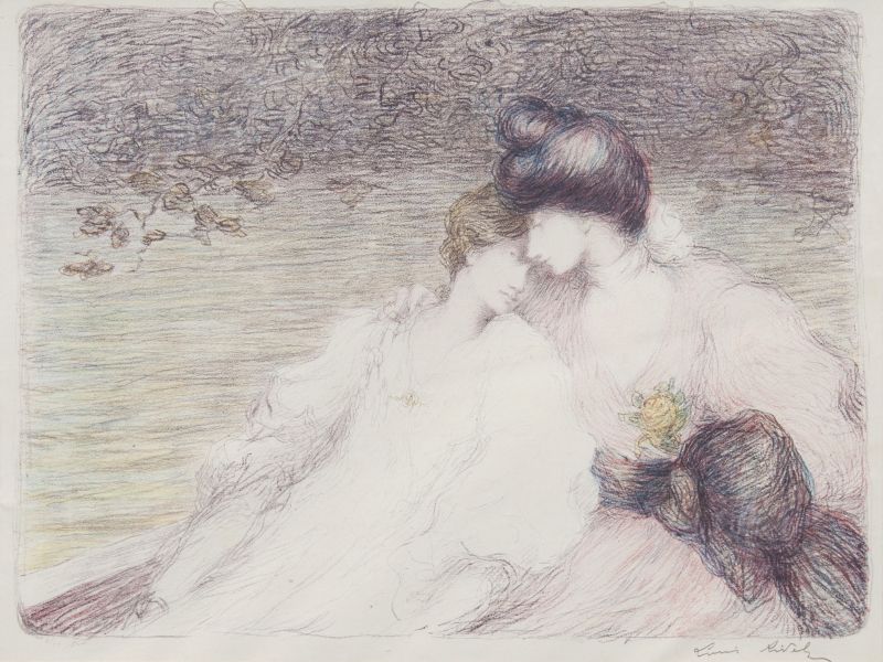 Two Women in a Boat