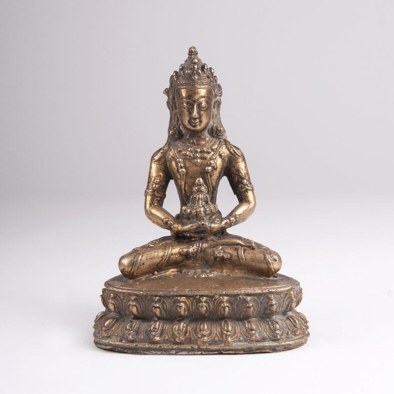 Bronze-Skulptur 'Buddha Amitayus'