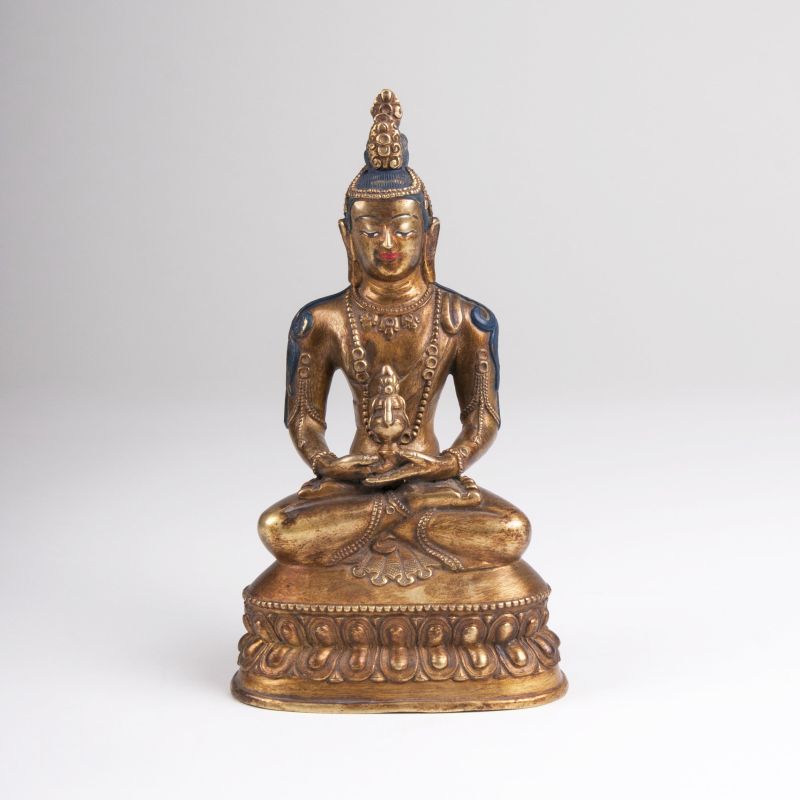 A Bronze Sculpture 'Buddha Amitayus'