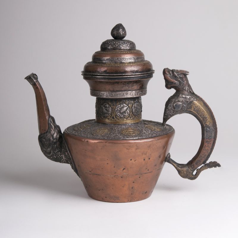 A Large Tibetan Teapot