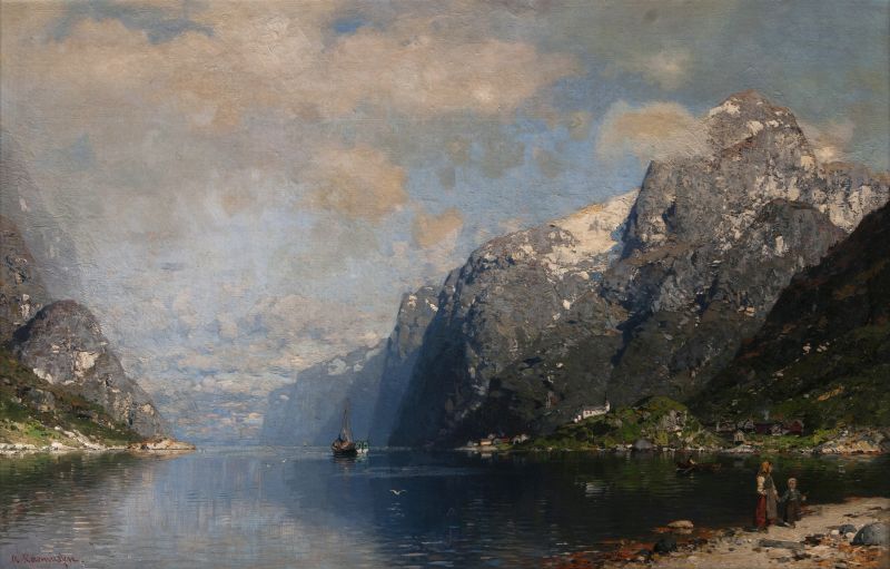 Leben im Fjord