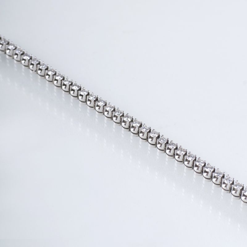 A diamond bracelet