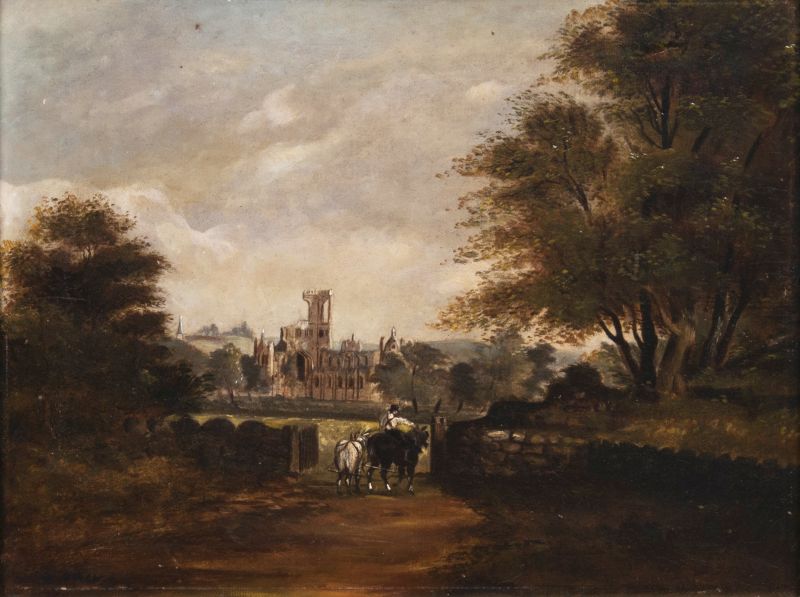 Blick auf die Abtei Bolton