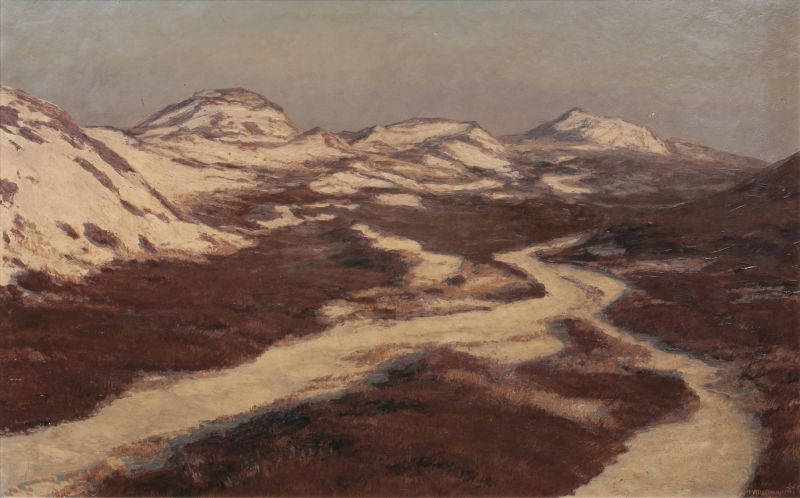 Magnus Weidemann - Sylter Dünen im Vorfrühling (Der rote Grund) Sylter Dünen im Vorfrühling (Der rote Grund)