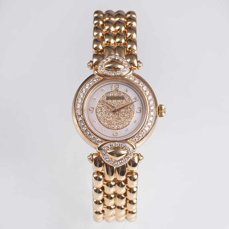 Damen-Armbanduhr mit Brillant-Besatz 'Paradiso'