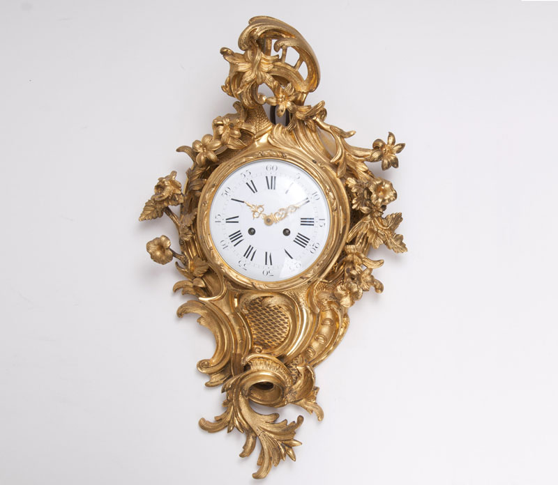 A Napoleon III cartel clock