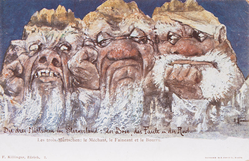 Fünf Bergpostkarten - Bild 2