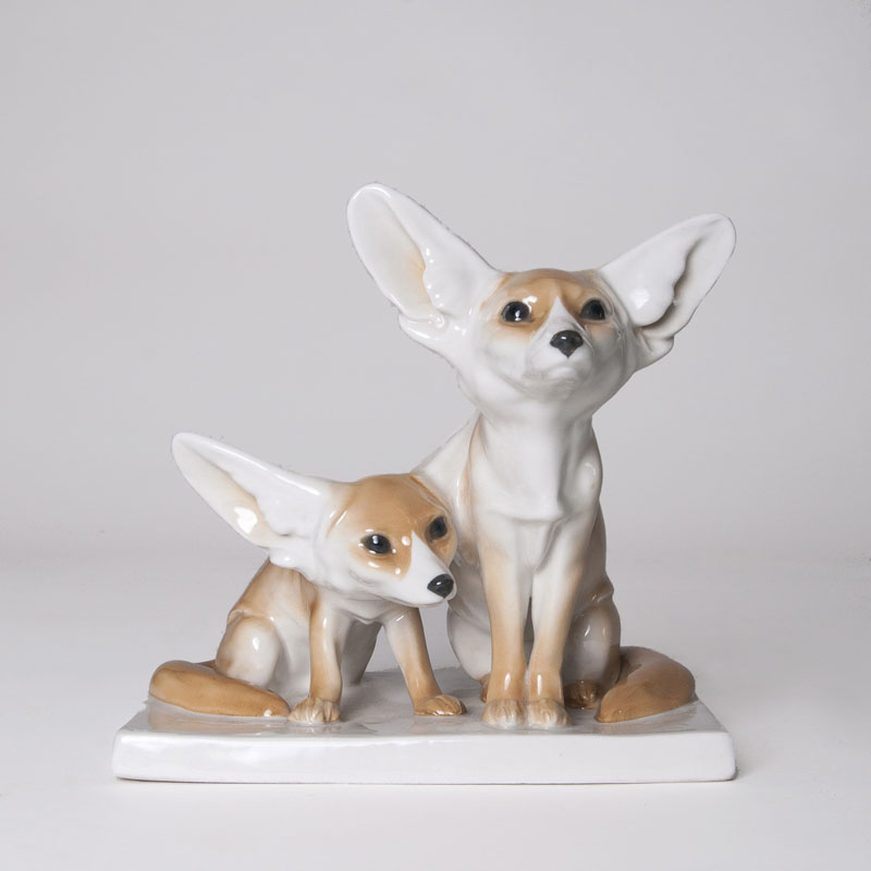 An animal group 'Two Fennecs'