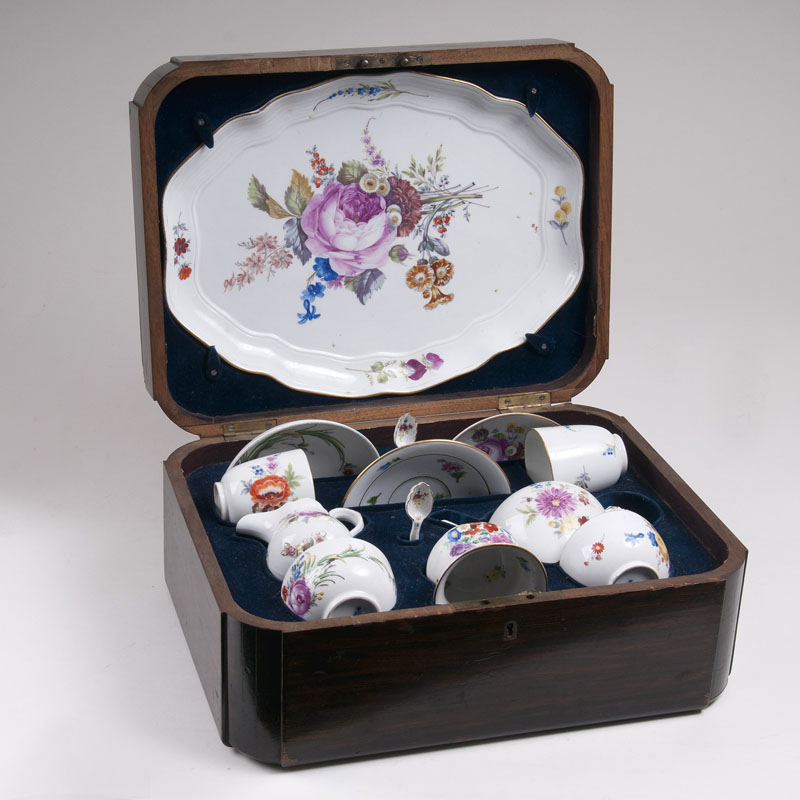 A Travel Service with Flower Painting in a Wooden Box - image 2