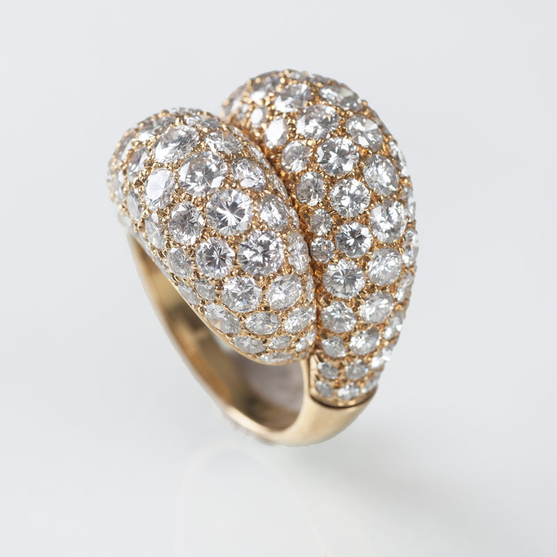 A highcarat diamond ring