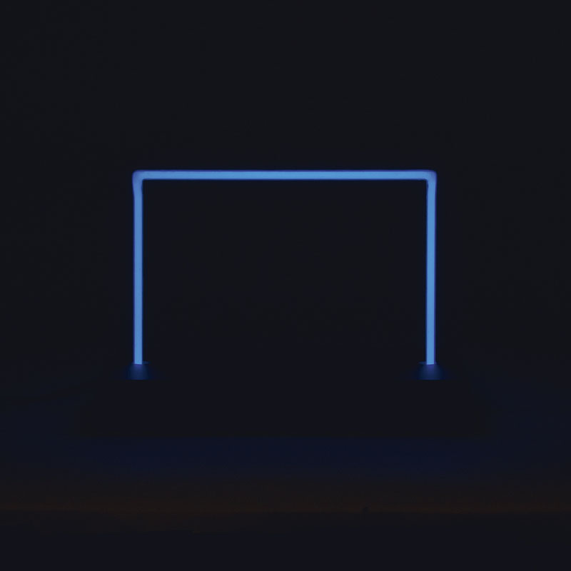 Lichtobjekt 'Mini Blue Goal' - Bild 2