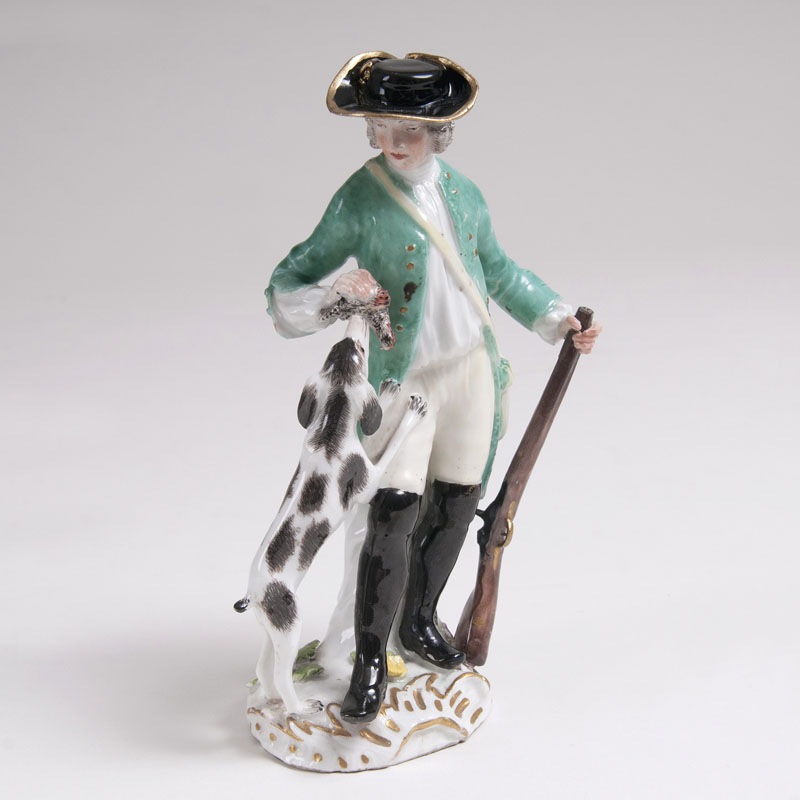 A Rare Figure 'Hunter' from the Series 'Paris Street Criers'