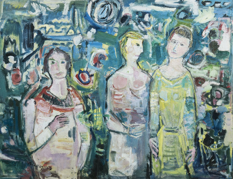 Women in a Garden