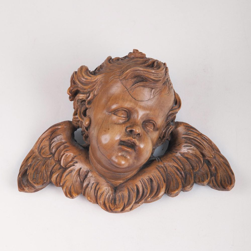 A Baroque Cherub's Head