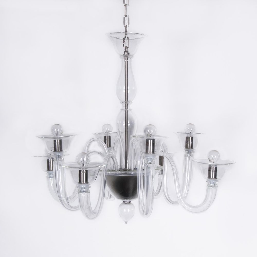 A Murano Ceiling Light 'Imperiale S8'