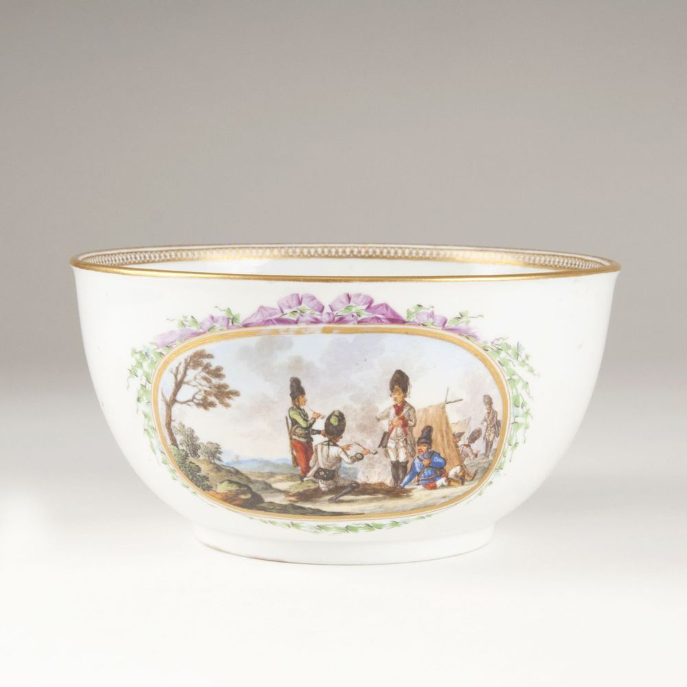 A Large Bowl with Battle Scenes - image 2