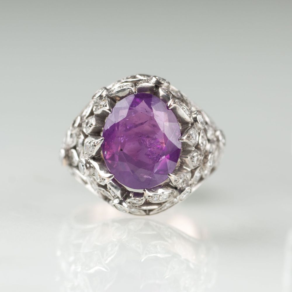 Rubin-Diamant-Ring - Bild 2