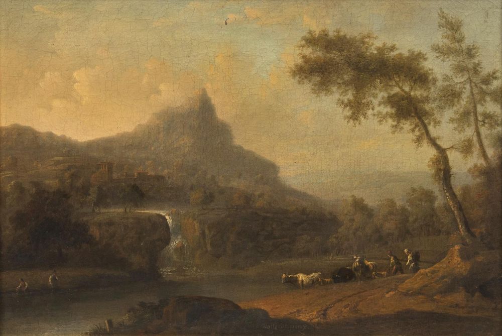 Southern Landscape with Herdsmen