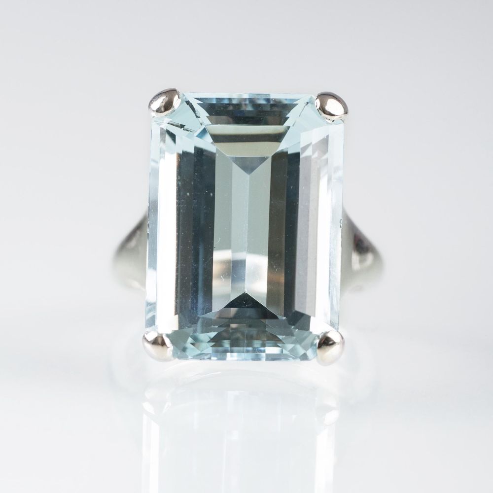 An Aquamarine Ring