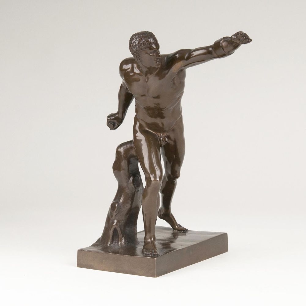 A Figure 'Borghese Gladiator' after the Antique