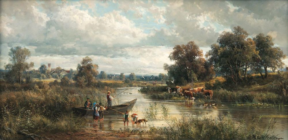 Anglers by the River