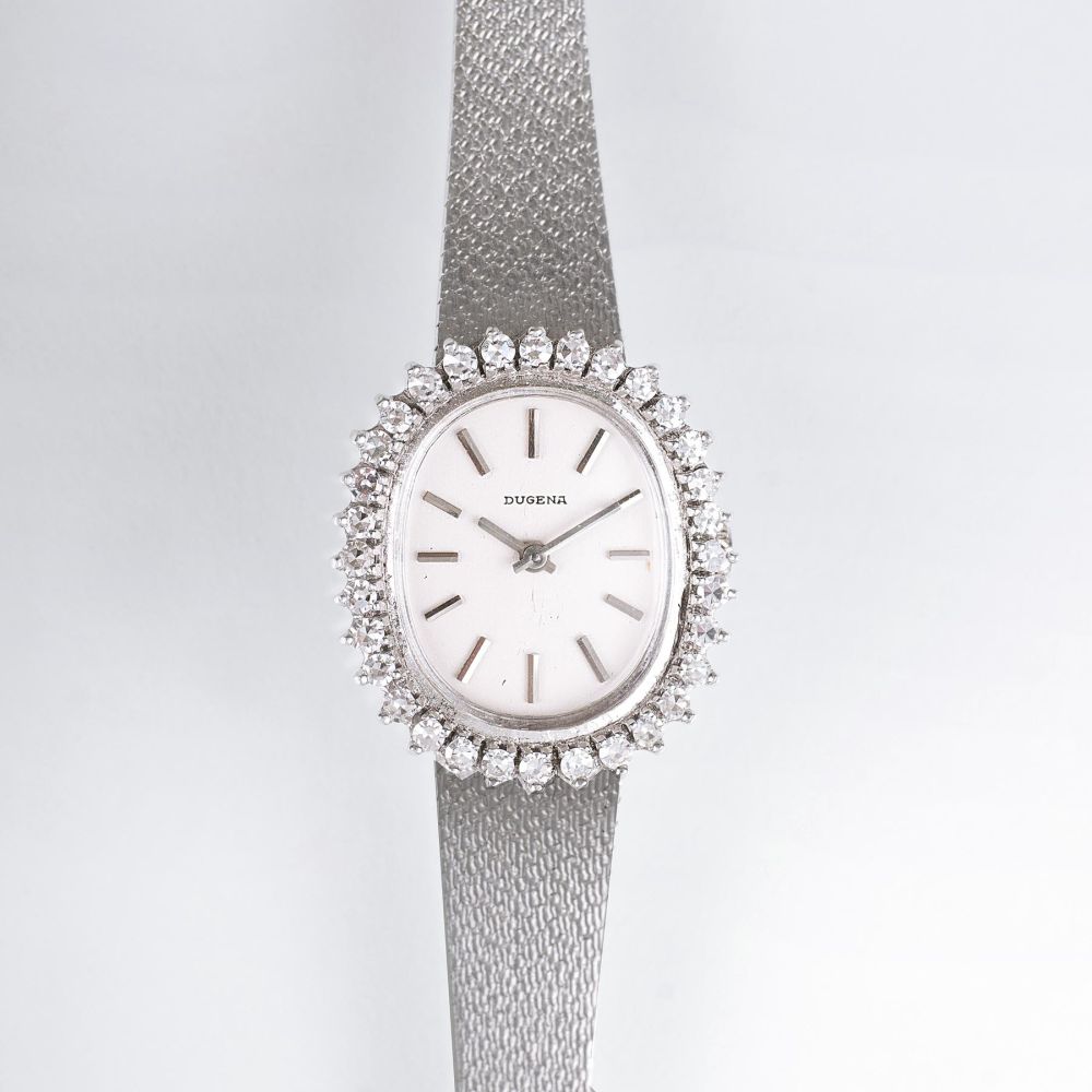 Vintage Damen-Armbanduhr mit Diamanten