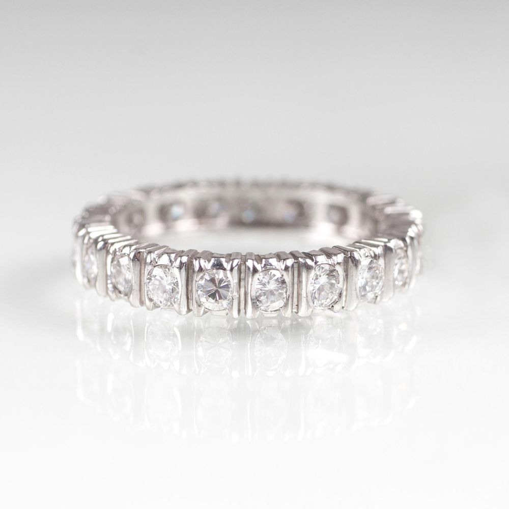 A Memory Diamond Ring