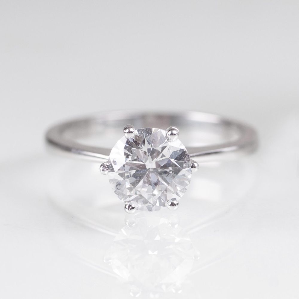 A Solitaire Diamond Ring