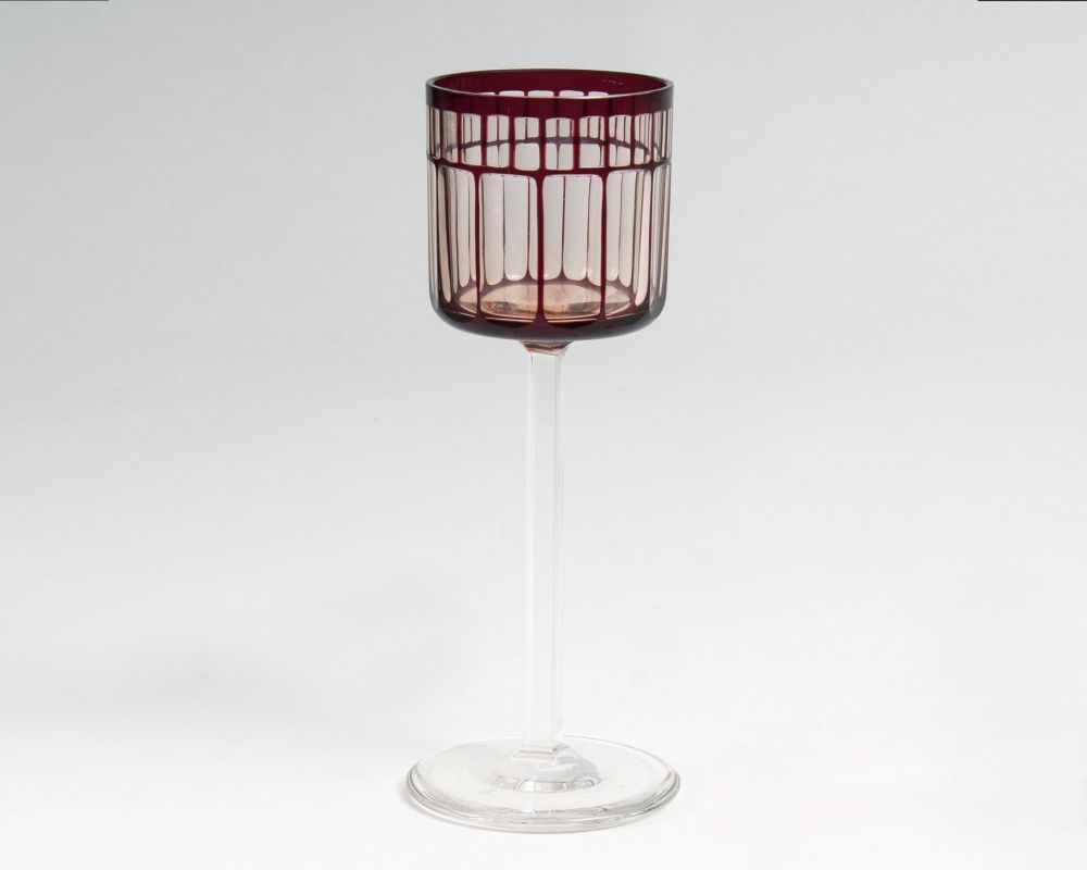 An Art Nouveau Wine Glass