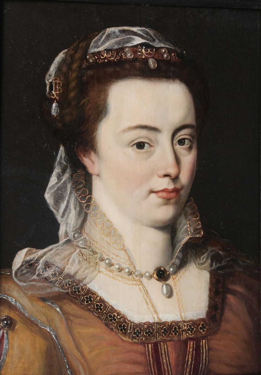 Jacopo Zucchi, zugeschr. - Portrait einer Dame Portrait einer Dame