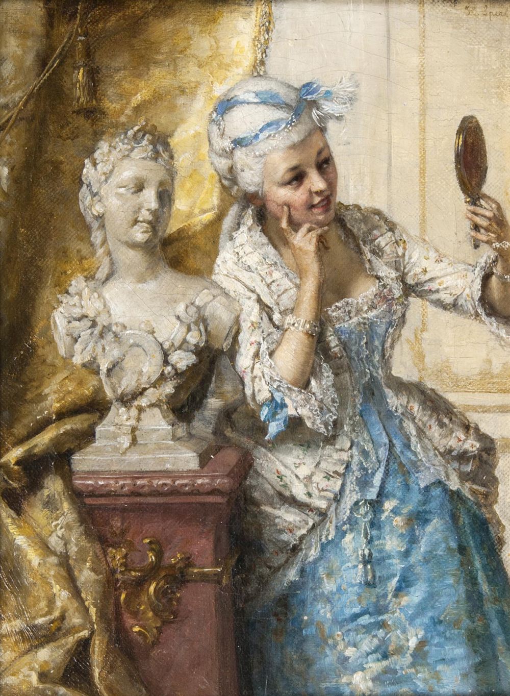Lady with Mirror