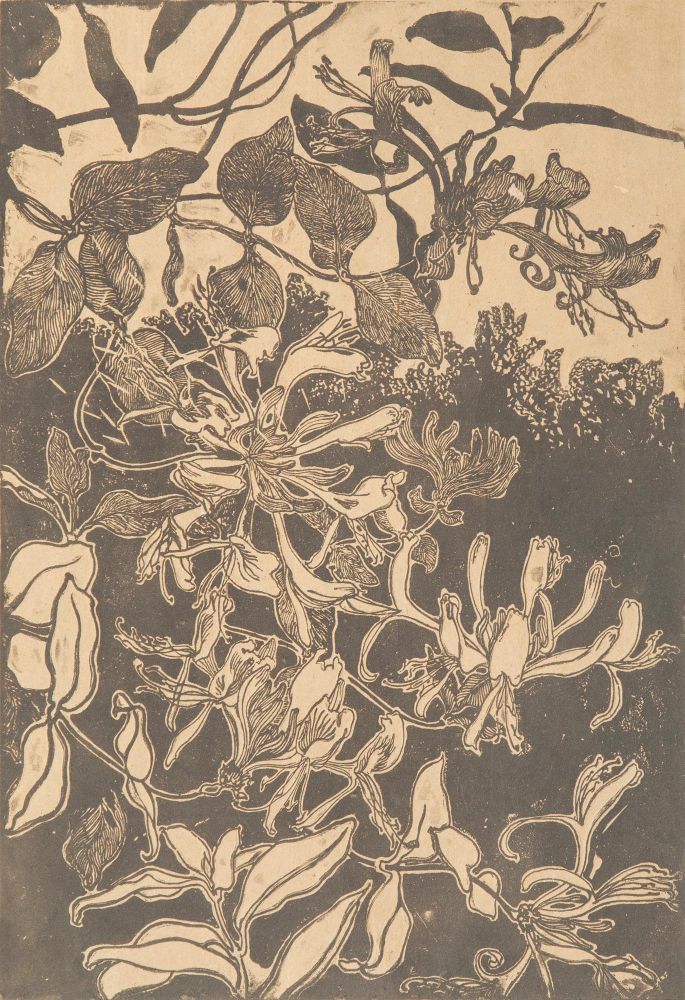 Four Prints with Flowers - image 4