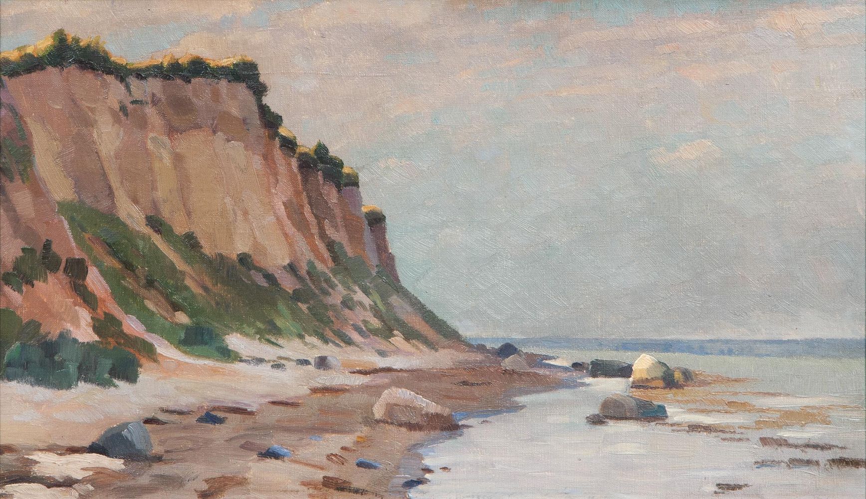 Walter Voltmer - Evening by the Baltic Sea Evening by the Baltic Sea