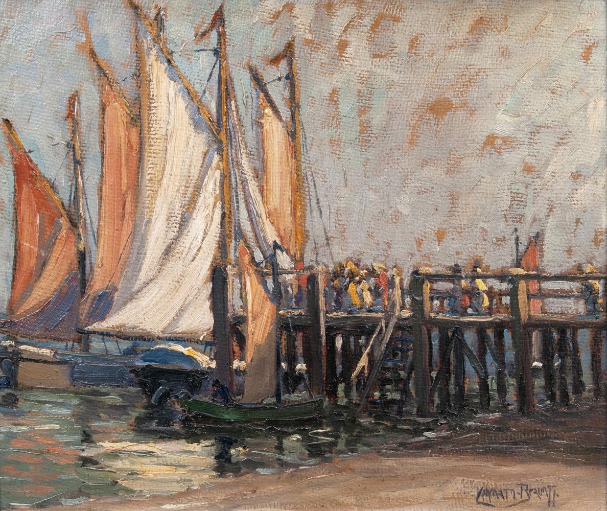 Boats by a Jetty