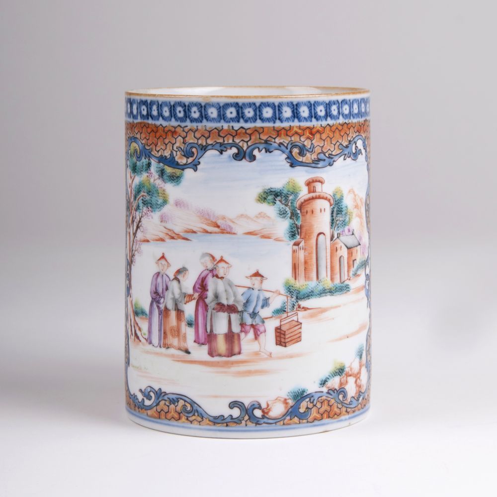 A Jug with Figural Scene