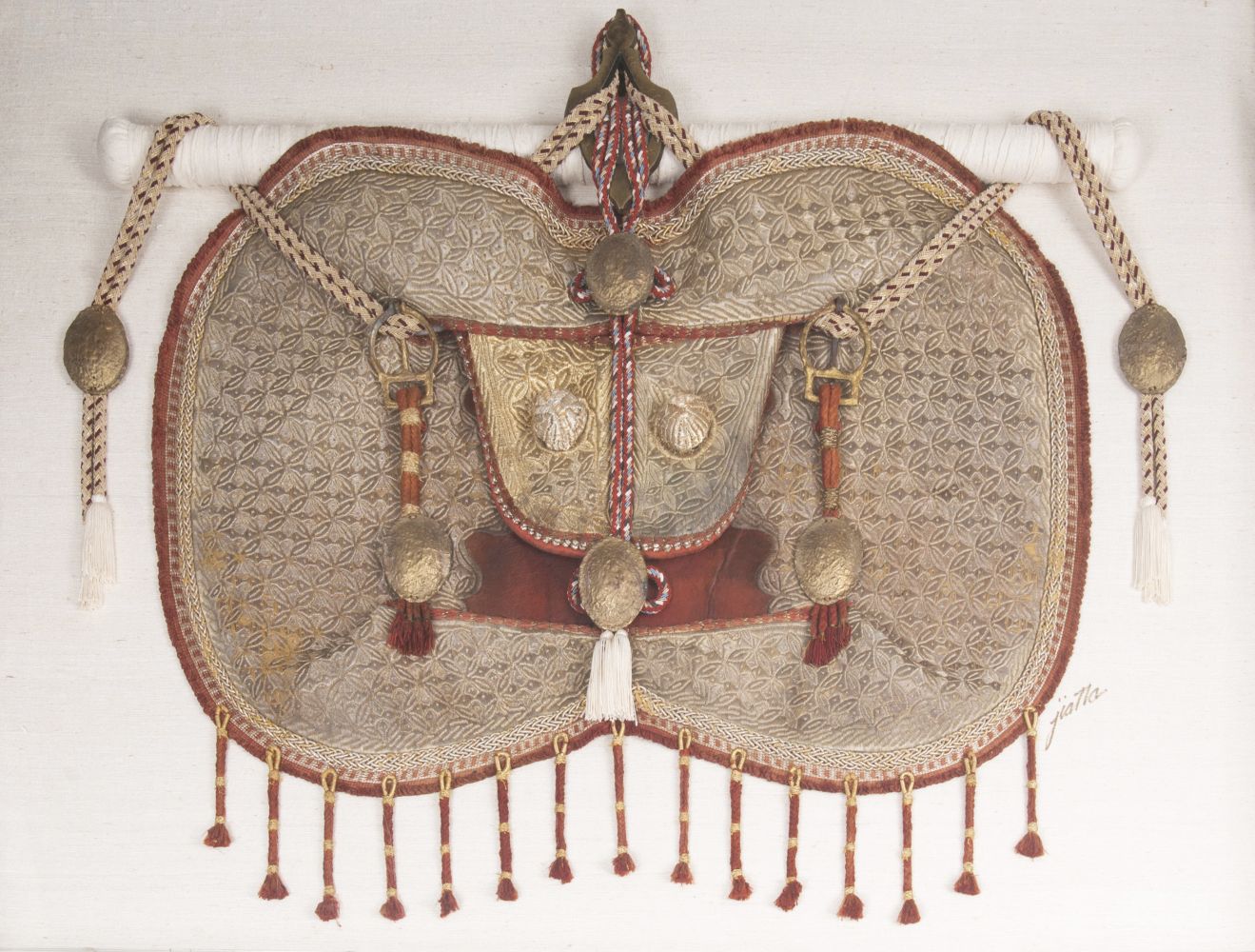 A Magnificent Ottoman Saddle Cover
